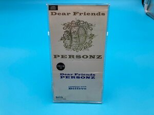 【A8460O179】PERSONZ パーソンズ Dear Friends 8cm シングル CD ハードケース Believe ママハハ・ブギ主題歌 中古