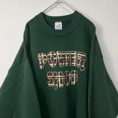 USA製 90s jerzees ヴィンテージ スウェット グリーン 緑