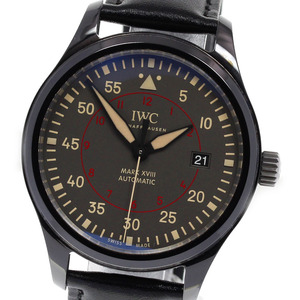 IWC IWC SCHAFFHAUSEN IW324702 パイロットウォッチ マークXVIII トップガン ミラマー デイト 自動巻き メンズ 美品 保証書付き_826683