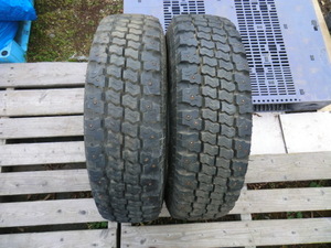 215R15 LT 6P.R. LIGHT TRUCK(スパイク)BRIDGESTONE RD-713 9分山 2本組 管理YN90R111-SP1651