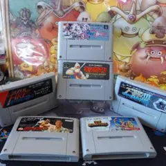 スーパーファミコンプロレスゲーム6本セット