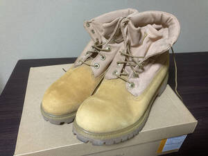 ★送料無料★【中古】Timberland ティンバーランド ロールトップブーツ 92526