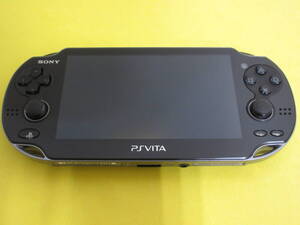 067) PS Vita PCH-1100 ブラック PSVita本体のみ