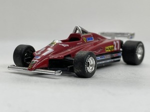 ■★ローソン　フェラーリ 軌跡のF1コレクション　126 C2（1982）(1/72スケール）