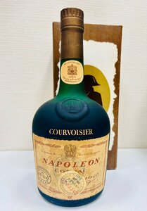 【SYC-2402】1円～【未開栓 古酒】COURVOSIER NAPOLEON COGNAC クルボアジェ ナポレオン ブランデー コニャック 700ml 40％ 洋酒 箱有