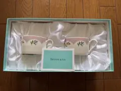 TIFFANY & Co. (ティファニー) デミタスカップ ブーケ 2Pセット