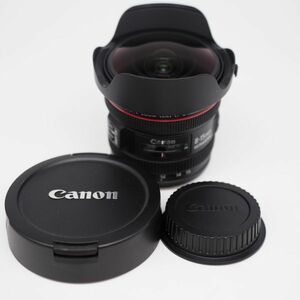 ■ほぼ新品■ CANON EF8-15mm F4L フィッシュアイ USM