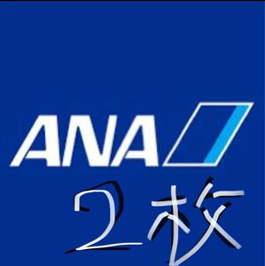 ANA 2枚　株主　優待