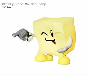 新品未使用 Supreme Sticky Note Molded Lamp AOI Yellow シュプリーム ランプ 国内正規品 stone island