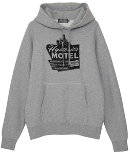 即決 新品 22AW ヒステリックグラマー HYSTERIC’S MOTEL ガールプリント スウェット パーカー 全国完売品 サイズL 送料無料 R-B24