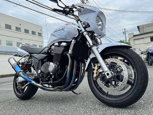 GSX1400　スズキ　ETC　マフラー　ブレンボマスター　　ウィンカー　バックステップ　カスタムペイント　フェンダーレス　ハンドル　他カス