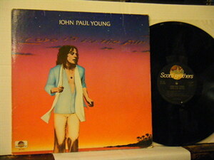 ▲LP JOHN PAUL YOUNG ジョン・ポール・ヤング / LOVE IS IN THE AIR 輸入盤◇r21206