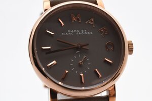 マークバイマークジェイコブス ラウンド ゴールド スモセコ MBM1318 クォーツ レディース 腕時計 MARC BY JACOBS