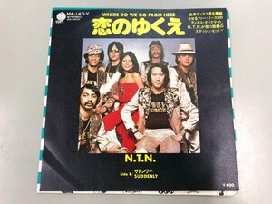 ★　【EPレコード 見本版 N.T.N. 恋のゆくえ WHERE DO WE GO FROM HERE/サドンリー Suddenly MA-1…】107-02312