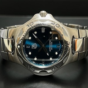 1円～ 正規動作品 タグホイヤー キリウム WL1117 チタン クオーツ 腕時計
