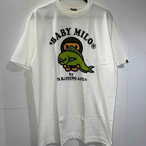 A BATHING APE DOLPHIN FISH BABY MILO TEE 2009年 Lサイズ アベイシングエイプ ドルフィンフィッシュベイビーマイロ半袖Tシャツ BAPE