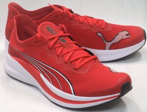 送料無料 PUMA プーマ リディーム プロ レーサー ランニングシューズ レッド 27.5cm REDEEM PRO RACER メッシュ トレーニング