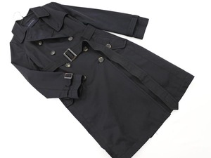 BANANA REPUBLIC バナナリパブリック トレンチ コート sizeS/黒 ◇■ ☆ ejc9 レディース