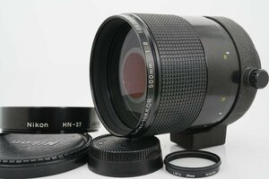 良品 Nikon New Reflex Nikkor 500mm f8 超望遠 単焦点 マニュアル ミラーレンズ