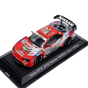 HE380 EBBRO エブロ 1/43 NISMO ニスモ GT-R V6 2002 1/43 鈴鹿 Suzuka 1000Km 2760台限定 シルバー ミニカー ●60