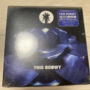 【未使用保管品】BOOWY THIS BOOWY 初回限定特別パッケージ TOCT-10190