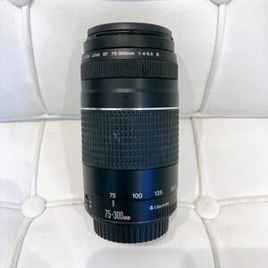 【現状品】CANON ZOOM LENS EF 75-300mm 1:4-5.6 III 一眼レフカメラ用 レンズ 一眼レフ オートフォーカス