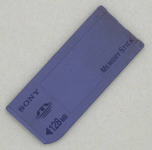 送料無料 SONY ソニー 純正 MEMORY STICK メモリースティック 128MB MSA-128A 日本製 MADE IN JAPAN 即決！