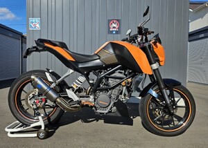 KTM DUKE 125 2012年モデル 機関良好　大阪発　発送お手伝いします！