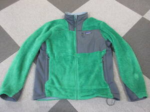 Patagonia R3 Hiloft Jkt L マウンテンデュー コラボ 別注 ハイロフト フリース ボア パタゴニア アウトドア ジャケット 緑 MtnDEW 25700