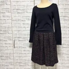 MACKINTOSH PHILOSOPHY マッキントッシュ 異素材ワンピース