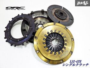 【実動外し！】 ORC オグラ JZX100 チェイサー 1JZ-GTE シングル クラッチ カバー ディスク フライホイール プッシュ式 ADD-094 棚