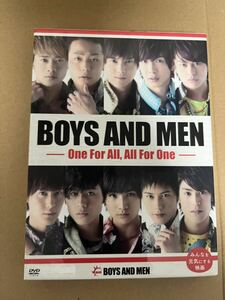 水野勝 他3名 BOYS AND MEN ~One For All, All For One~ [DVD]