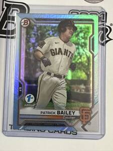 2021 bowman 1st edition Patrick bailey