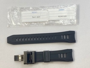 R02M013M9 SEIKO アストロン 24mm 純正シリコンバンド バックル(ブラック)付き ブラック SBXA025他用 ネコポス送料無料