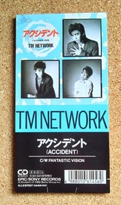 【国内盤CDS】TM Network アクシデント 8㎝CD