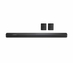 美品　BOSE サウンドバー 500 Soundbar500/700 専用サラウンドスピーカー　UFS-20 II B ブラック　３点セット　ホームシアター