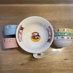 アンパンマン 陶器 食器 ラーメンどんぶり　小鉢 茶碗