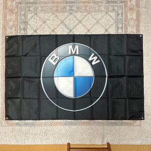 訳あり BMW 特大フラッグ 117 旗 バナー タペストリー ガレージ装飾 インテリア雑貨 ロゴ フラッグ 車 カー ガレージフラッグ 装飾 雑貨