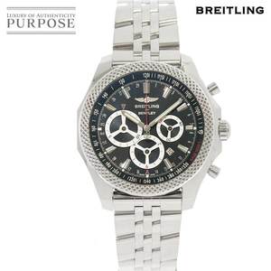 ブライトリング BREITLING ベントレー バーナート レーシング A25366 クロノグラフ デイト 裏スケルトン 自動巻き Bentley 90208147