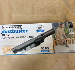 新品 dustbuster 10.8V ハンディクリーナー・スリムサイクロン (DVC320B）リチウム充電池 コードレス 掃除 ソファー 階段車内 水洗い 軽量