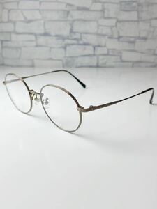 JINS Modern Rim Metal UMF-22A-207 ジンズ ラウンド型 ダークブラウン 眼鏡 良品