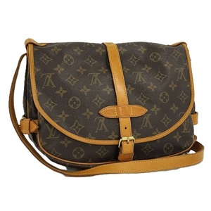 LOUIS VUITTON ショルダーバッグ ソミュール30 モノグラム M42256