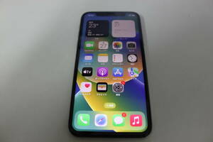 〇中古品 保管品 SIMフリー iPhoneX アイフォンX 64GB シムフリー アイフォンX シルバー 本体 SIMロック解除/激安1円スタート