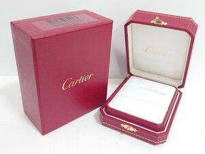 Cartier カルティエ ジュエリーボックス アクセサリーケース ジュエリーケース アクセサリーボックス リングケース ペアリング 空箱 y