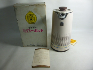 当時物　タイガー ポット　ミローポット　M-10　1　タイガー魔法瓶　昭和レトロ　箱付き/アンティーク雑貨　