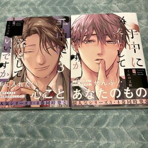 くれの又秋　★2冊セット★ 手中に落としていいですか　3巻、4巻