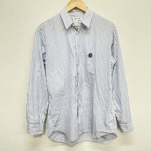 【COMME des GARCONS SHIRT】コムデギャルソンシャツ★長袖シャツ s15133 ストライプ L ブルー 06