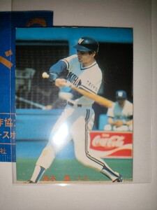 高木豊　87 カルビープロ野球チップス No.45　大洋ホエールズ