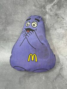 【送料無料】 1990年代 マクドナルド McDonald’s グリマス Grimace ティッシュケース ヴィンテージ S0003