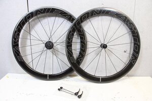 ○EASTON イーストン EC90 AERO55 RIM シマノフリー 11/12s対応 チューブレス クリンチャー カーボンホイールセット